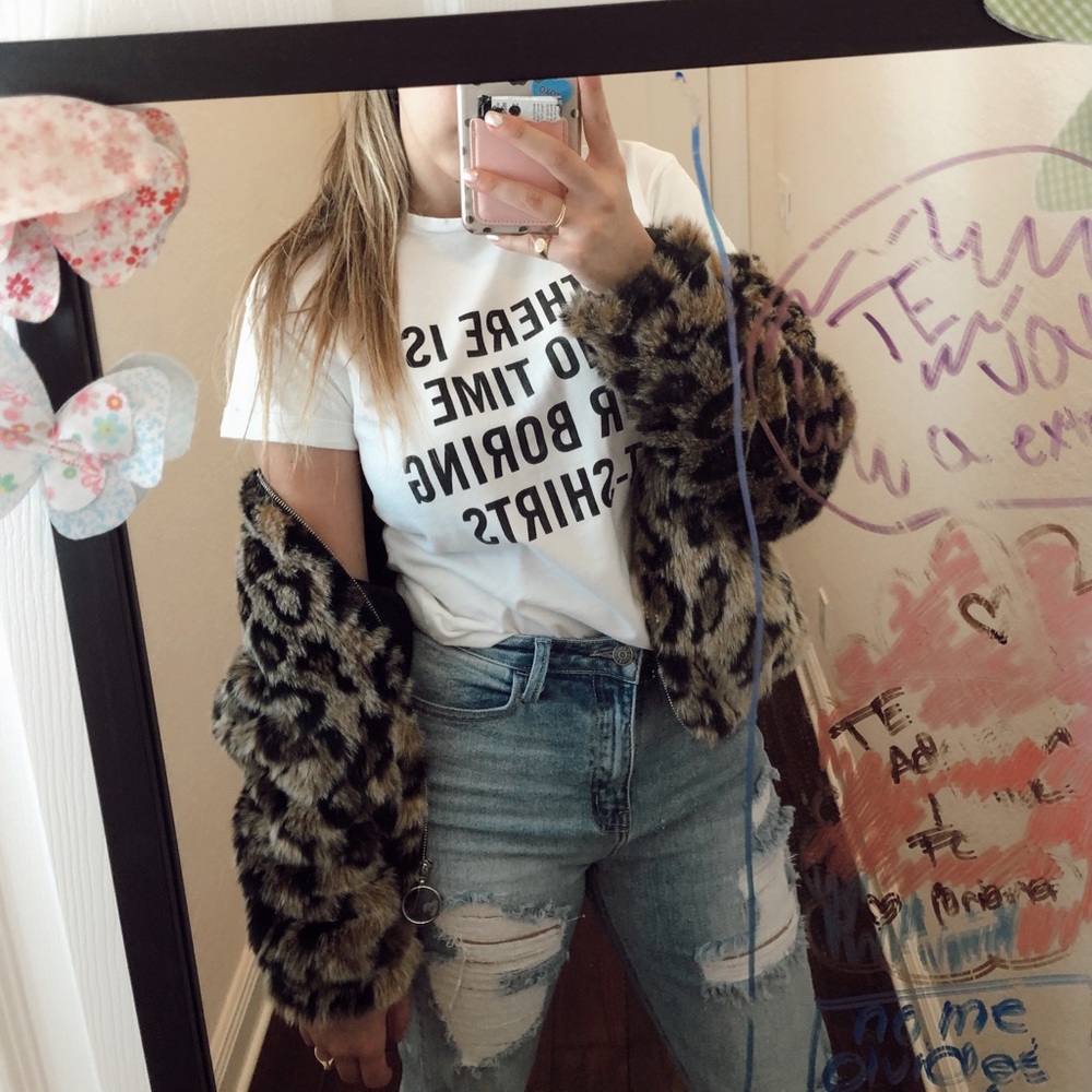 ZARA “no time for boring t-shirts”